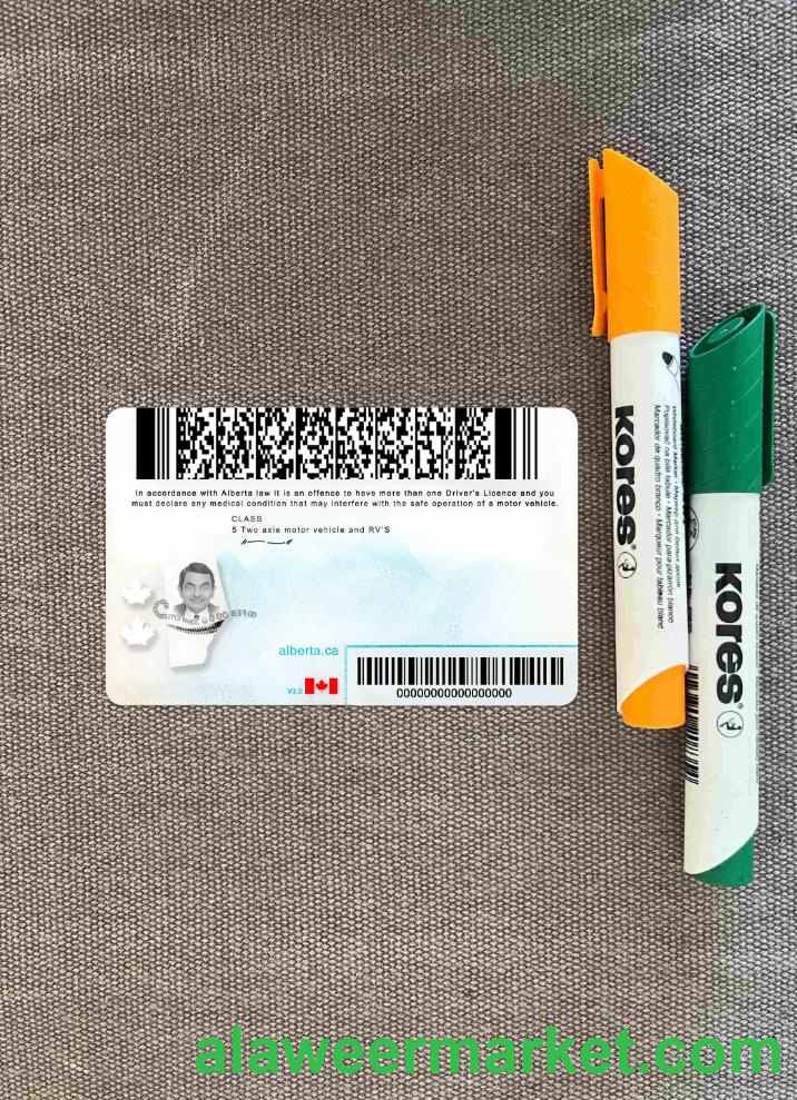Canada Alberta province DL photolook BACK